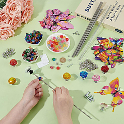 DIY Beaded Garden Stake Kit&nbsp;DIY-OC0015-63
