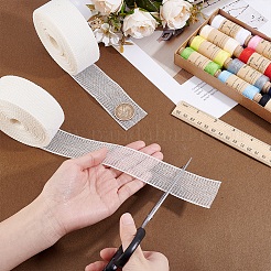 Polyester Gauze Ribbon&nbsp;OCOR-WH0078-543