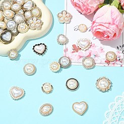 52Pcs 26 Styles Resin Cabochons&nbsp;CRES-CJ0001-82