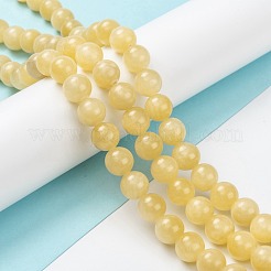 Natural Topaz Jade Beads Strands&nbsp;G-P454-01D-01