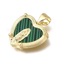 Brass Acrylic Pendants&nbsp;KK-G602-04A-02