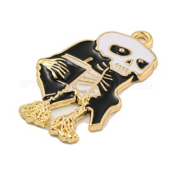 Halloween Alloy Enamel Pendants&nbsp;LS-ENAM-H045-01G-04