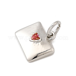 Brass Enamel Charms&nbsp;KK-P338-31P-01