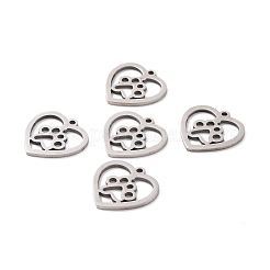 Non-Tarnish 201 Stainless Steel Pendants&nbsp;STAS-T046-JN253-1