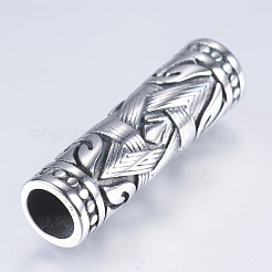 304 Stainless Steel Tube Beads&nbsp;STAS-I076-084AS