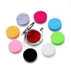 304 Stainless Steel Diffuser Locket Pendants&nbsp;STAS-D157-17