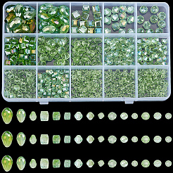 630Pcs 15 Styles Electroplate Glass Beads&nbsp;EGLA-PA0001-31