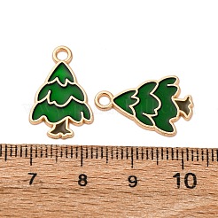 Christmas Alloy Enamel Pendants&nbsp;ENAM-K080-01A-G
