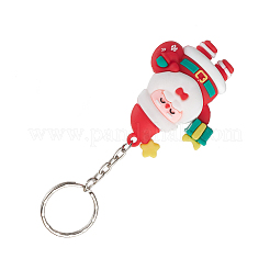 Christmas Theme PVC Plastic Keychains&nbsp;KEYC-JKC00781-02