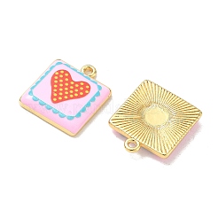 Printed Brass Pendants&nbsp;KK-CBAF9BC-10G-02