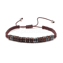 I Love You Morse Code Stretch Bracelets Set&nbsp;BJEW-JB07352-01