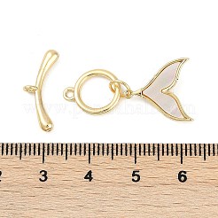 Brass Toggle Clasps&nbsp;KK-K391-22G