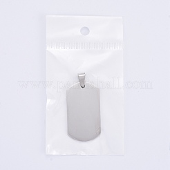 Tarnish Resistant 304 Stainless Steel Big Pendants&nbsp;STAS-I140-19F-S