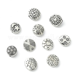 100Pcs 10 Styles Tibetan Style Alloy Beads&nbsp;FIND-CJ0005-62