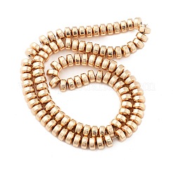 Electroplated Synthetic Non-magnetic Hematite Beads Strands&nbsp;G-M095-C01-01KCG