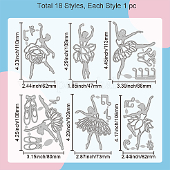 Carbon Steel Cutting Dies Stencils&nbsp;DIY-WH0309-1682