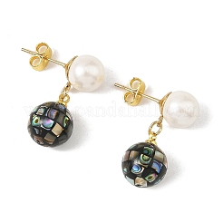 304 Stainless Steel Stud Earrings&nbsp;EJEW-JE07438-01