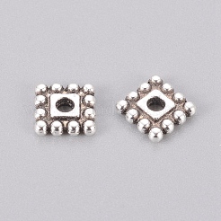 Tibetan Style Spacer Beads&nbsp;TIBEB-00697-AS-NR