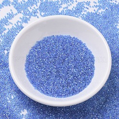 MIYUKIデリカビーズ  シリンダー  日本製シードビーズ  11/0  （db0077)ブルーライニングクリスタルab  1.3x1.6mm  穴：0.8mm  約10000個/袋  50 G /袋&nbsp;SEED-X0054-DB0077