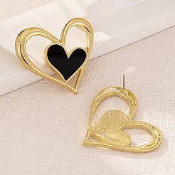 Zinc Alloy Acrylic Stud Earrings&nbsp;FS-WGDBD25-01