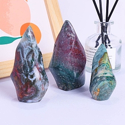 Natural Crystal Ocean Jade Torch Home Decoration&nbsp;PW-WG429E5-02