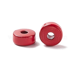 合金エナメルビーズ  ヒシビーズ  ディスク/フラットラウンド  ミックスカラー  5x2~2.5mm  穴：1~1.5mm&nbsp;FIND-K008-01