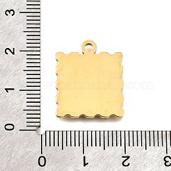 304 Stainless Steel Pendants&nbsp;STAS-A114-03G-02