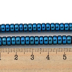 Electroplated Synthetic Non-magnetic Hematite Beads Strands&nbsp;G-K361-A03-03