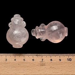 Natural Rose Quartz Pendants&nbsp;G-K403-06
