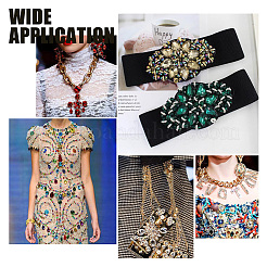 30Pcs 3 Style Sew on Rhinestone&nbsp;GLAA-GA0001-63B