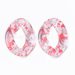 Transparent Acrylic Linking Rings&nbsp;OACR-N009-014A-02