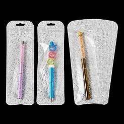 PPプラスチック製腕時計バンド収納用再封可能袋 50個  長方形  ホワイト  22x7x0.02cm&nbsp;ABAG-TADJ0003-01B