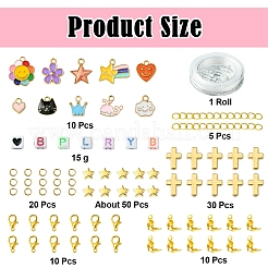 DIY Glass Seed Beads Bracelet Making Kits&nbsp;DIY-FS0007-18