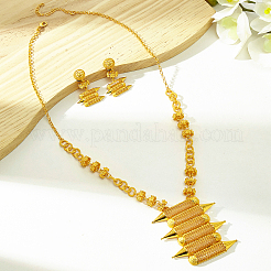Geometric Middle Eastern Alloy Earrings & Necklaces Sets for Women&nbsp;JS5535