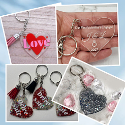Acrylic Disc Big Pendants&nbsp;DIY-SP0001-33A
