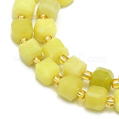 Natural Lemon Jade Beads Strands&nbsp;G-I376-D26-01
