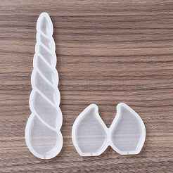 DIY Unicorn Horn Lollipop Making Silicone Molds&nbsp;DIY-E051-07