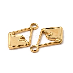 Ion Plating(IP) 304 Stainless Steel Pendants&nbsp;STAS-A070-34G
