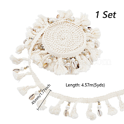 5 Yards Cotton Lace Trims&nbsp;SRIB-GA0001-18