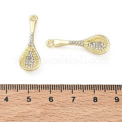 Alloy Rhinestone Pendants&nbsp;FIND-D044-15G