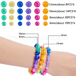 712Pcs 24 Colors Acrylic Beads&nbsp;MACR-SZ0001-68