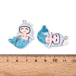 Opaque Resin Pendants&nbsp;RESI-D055-033P
