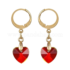 10 Pairs 304 Stainless Steel Glass Leverback Earrings&nbsp;EJEW-JE06613