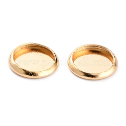 304 Stainless Steel Cabochon Settings&nbsp;STAS-Y001-12A-G