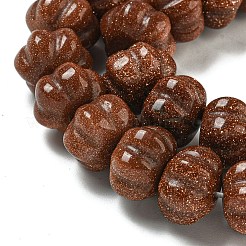 Synthetic Goldstone Beads Strands&nbsp;G-G142-A03-01