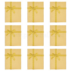 Rectangle Paper Jewelry Set Storage Boxes with Bowknot&nbsp;X1-CON-TAC0014-04F