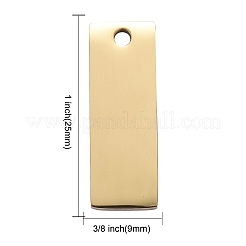 Ion Plating(IP) 304 Stainless Steel Pendants&nbsp;LS-STAS-I140-22B-A