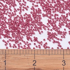 MIYUKIデリカビーズ  シリンダー  日本製シードビーズ  11/0  （db0362)つや消し不透明赤光沢  1.3x1.6mm  穴：0.8mm  約20000個/袋  100 G /袋&nbsp;SEED-J020-DB0362