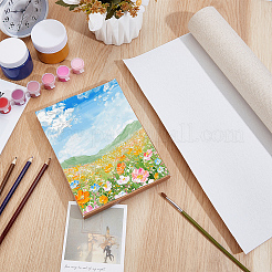 Gessoed Medium Grain Linen Canvas Roll for Painting&nbsp;OFST-WH0816-006