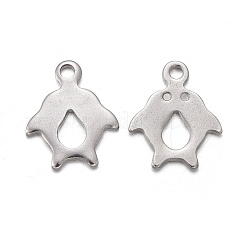 Non-Tarnish 201 Stainless Steel Charms&nbsp;STAS-F255-014P